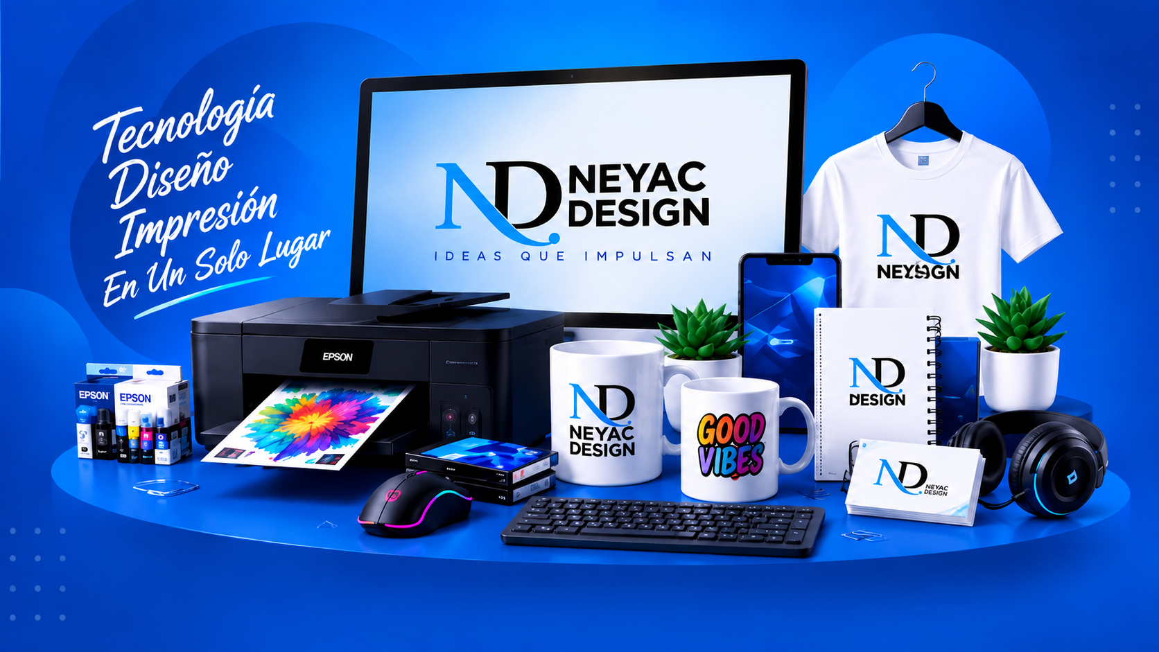 Neyac Design - Tecnología, impresión y sublimación